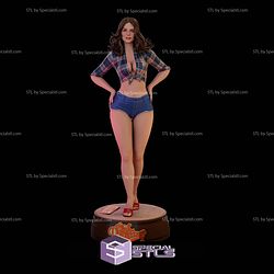 Daisy Duke Fanart STL Files 3D Model