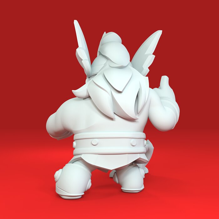 Damian Original - Brawl Stars 3D STL Model — view 3