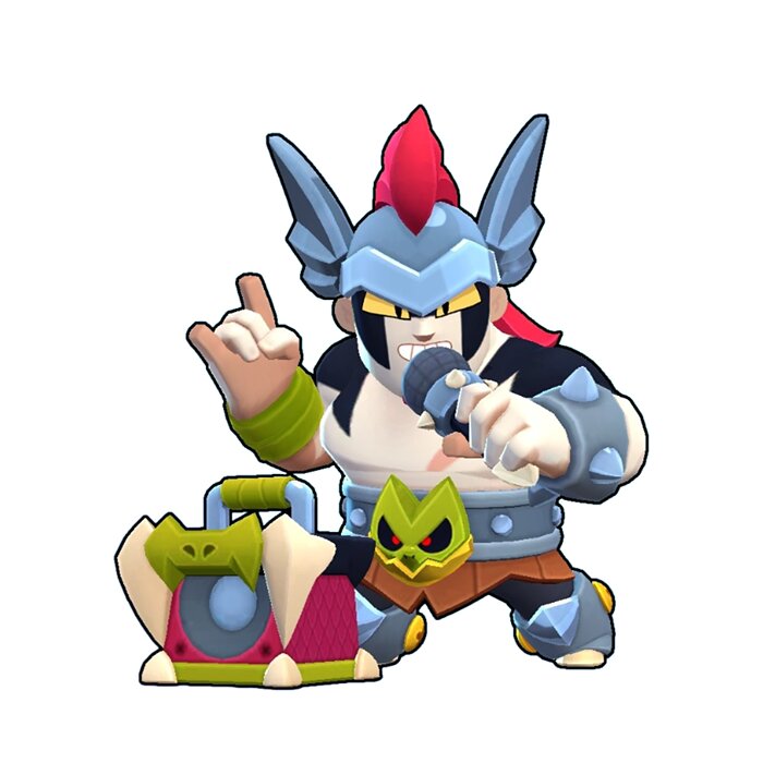 Damian Original - Brawl Stars 3D STL Model — view 6