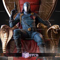 Cobra Commander Throne STL Files 3D Model