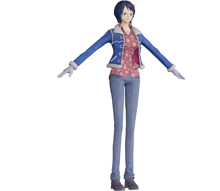 One Piece Tashigi 3D OBJ Model