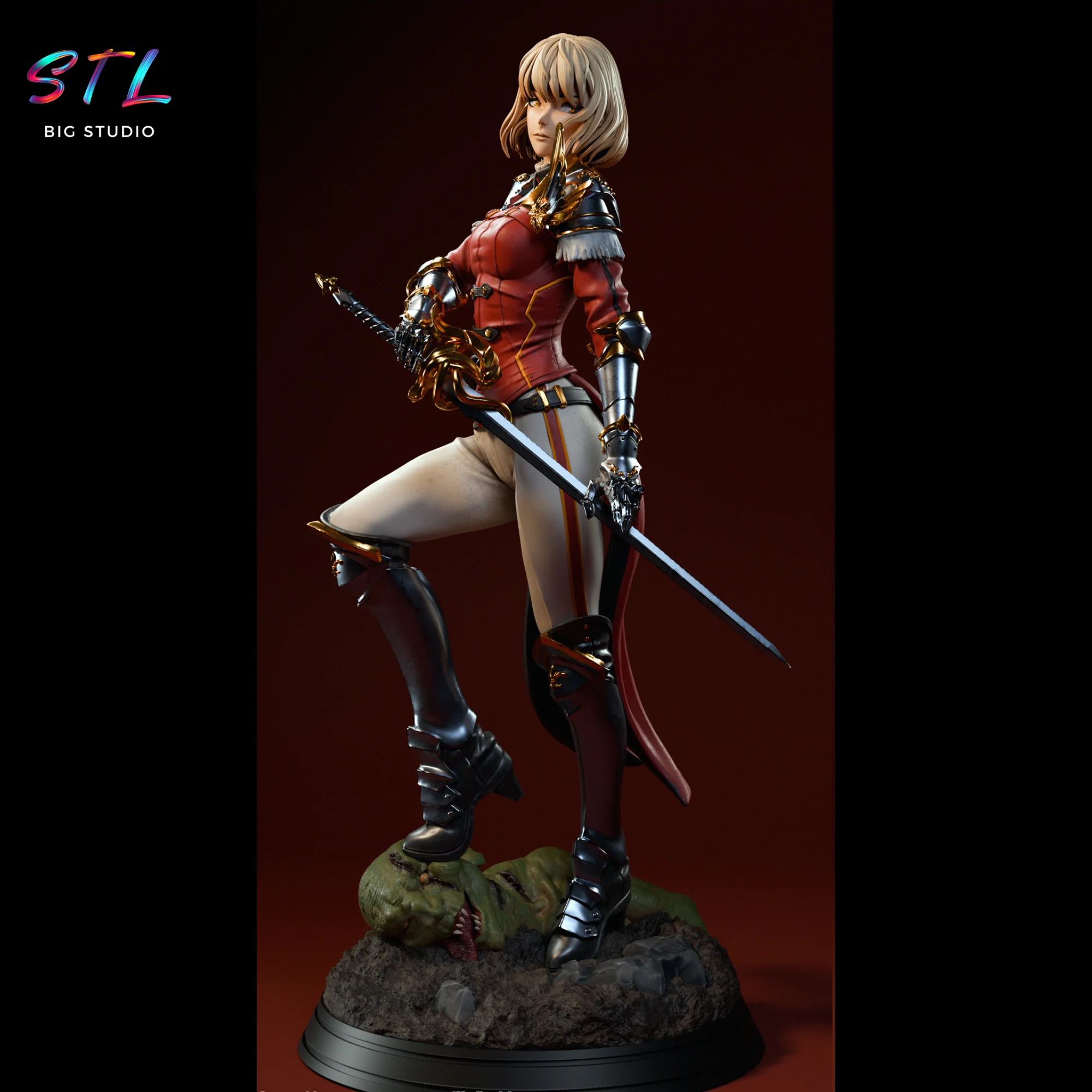 Cha Hae-In STL | Solo Leveling | 3D Printable Figure Model