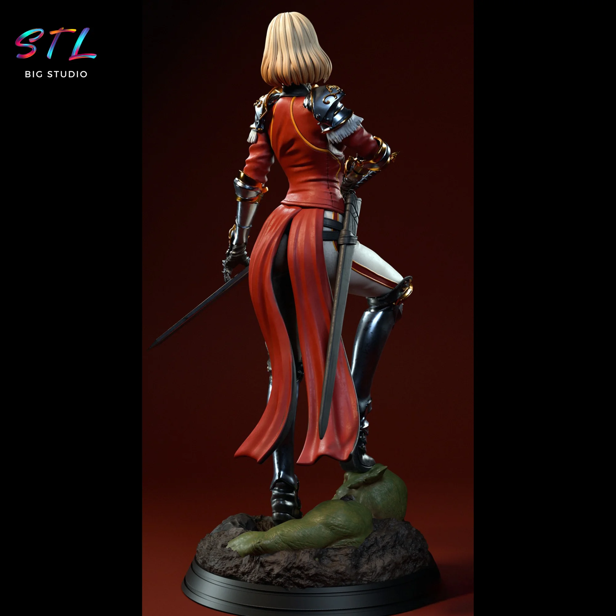 Cha Hae-In STL | Solo Leveling | 3D Printable Figure Model — view 2