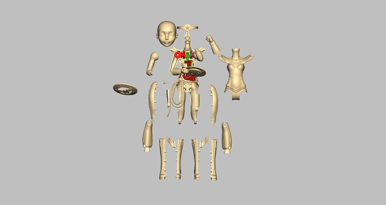00025  Designed for 3D printing STL Model — view 2