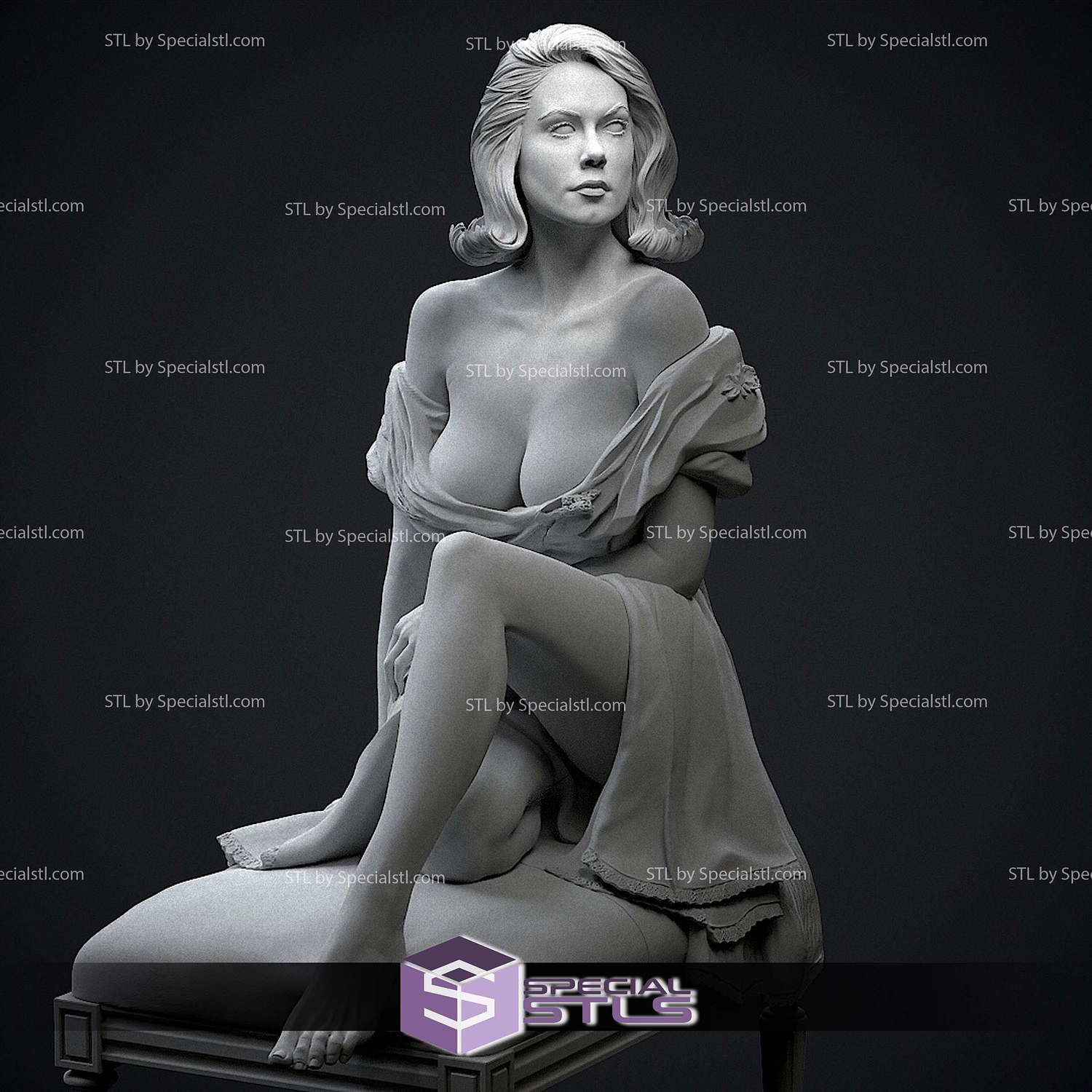 Samantha Stephens The Spell of Stillness STL Files 3D Model — view 4