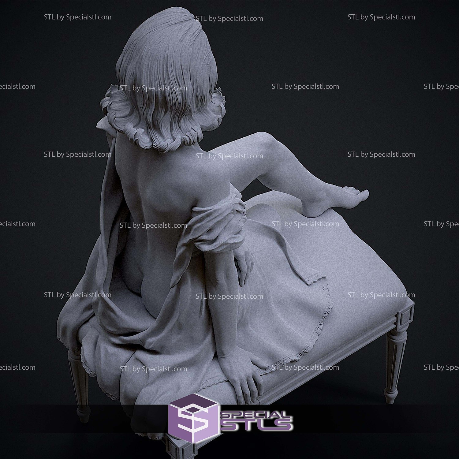 Samantha Stephens The Spell of Stillness STL Files 3D Model — view 5