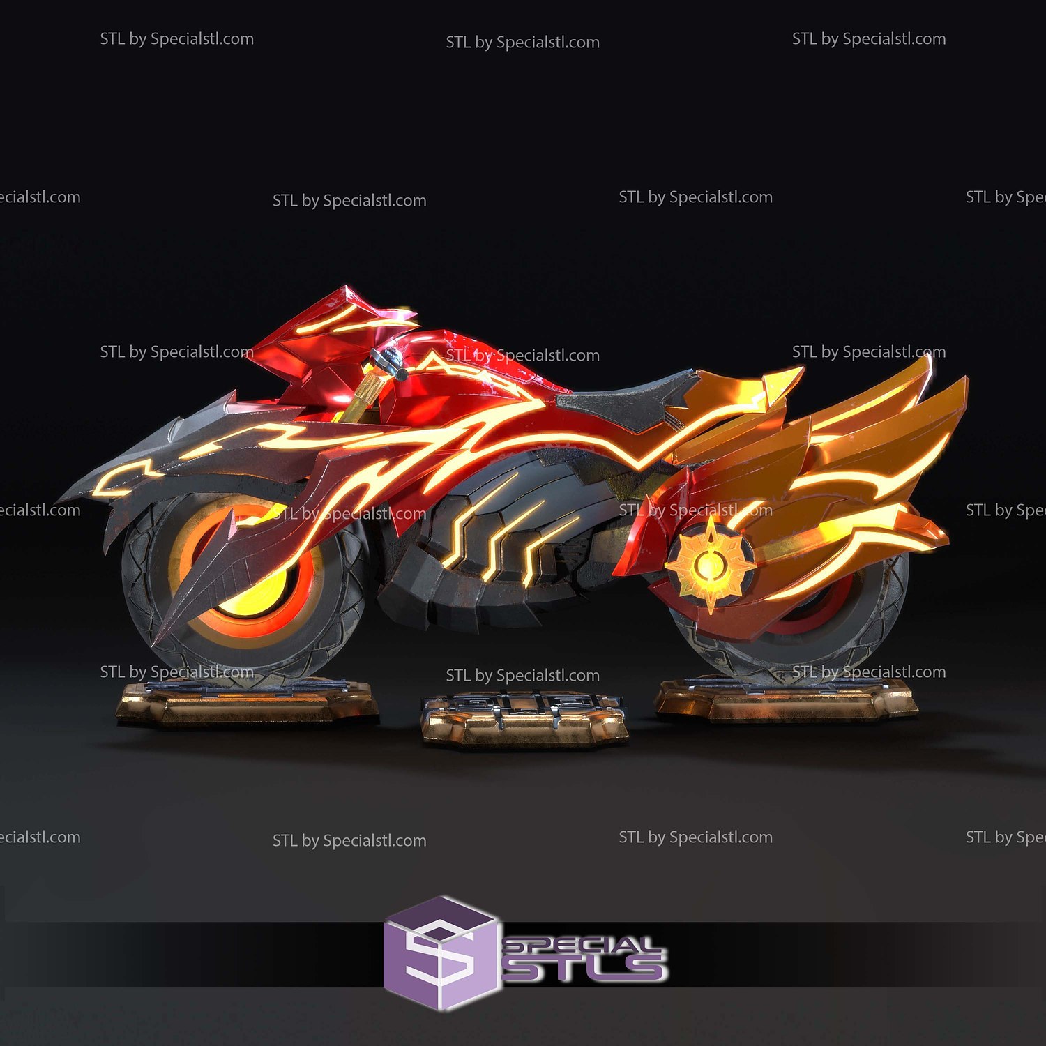 Mavuika Motor Genshin Impact 3D Printer Files STL Model — view 6