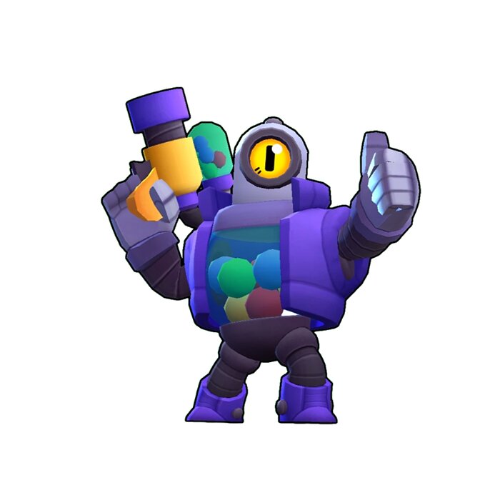 Rico Original - Brawl Stars 3D STL Model — view 6