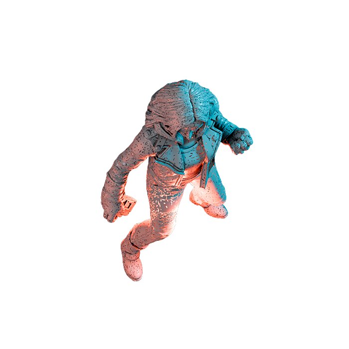 Jacky Daniels VII - Printable Resin Model 3D STL Model — view 6