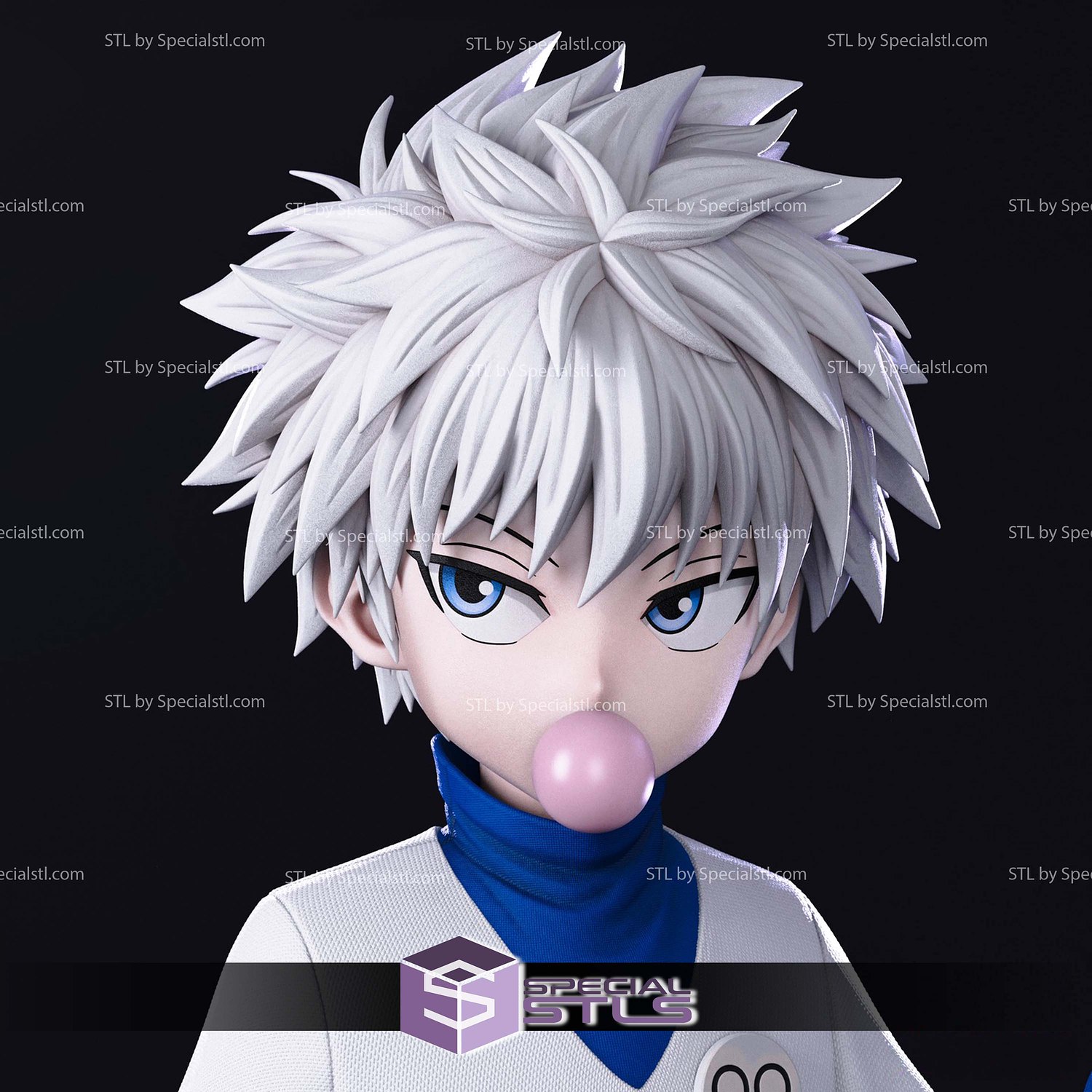 Killua and Yoyo STL Files 3D Model — view 3