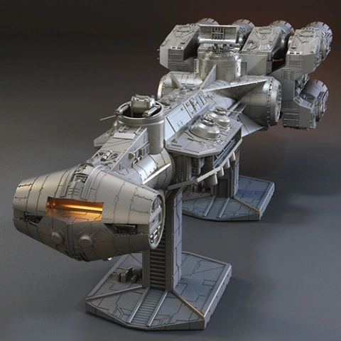 Corellian Corvette 3D Printing Model | Assembly STL Model