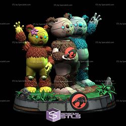 Berbils Family Thundercats STL Files 3D Model