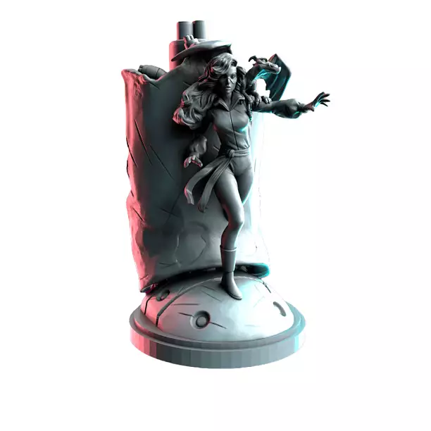 Phase Kitten II - Scale Tabletop Model 3D STL Model
