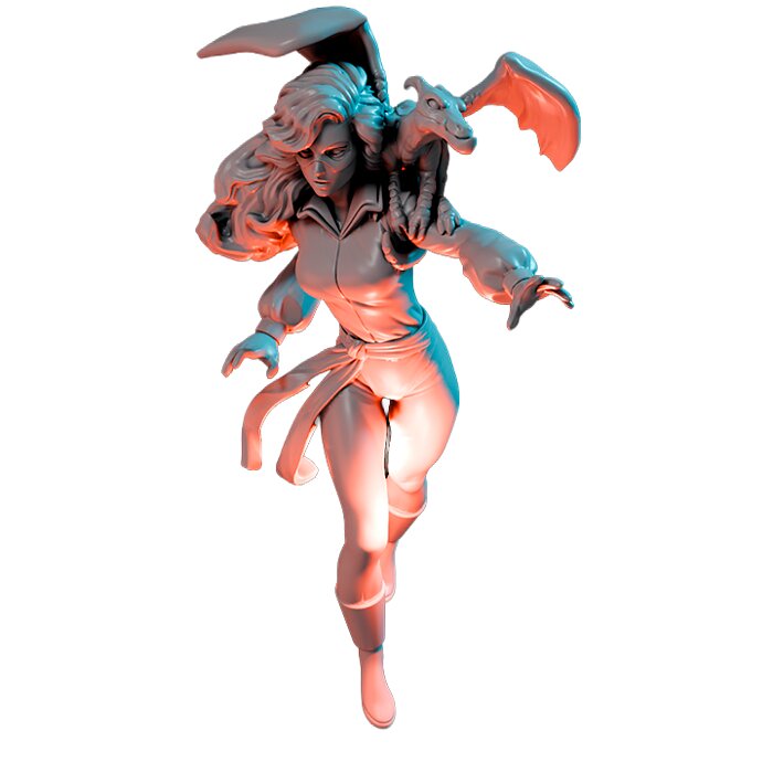Phase Kitten II - Scale Tabletop Model 3D STL Model — view 3