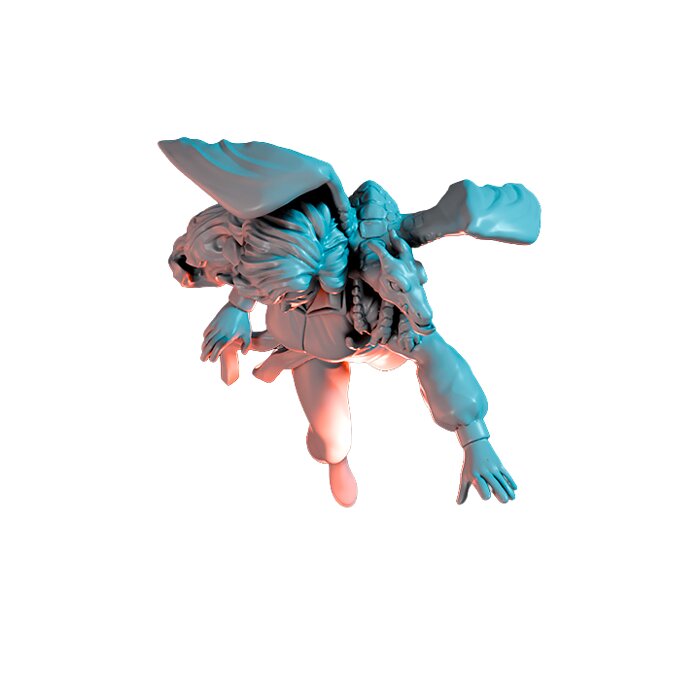 Phase Kitten II - Scale Tabletop Model 3D STL Model — view 6