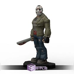 Disney Infinity Style STL Collection - Jason Voorhees 3D Model