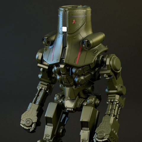 Cherno Alpha 3D Printing Model | Assembly + Action STL Model