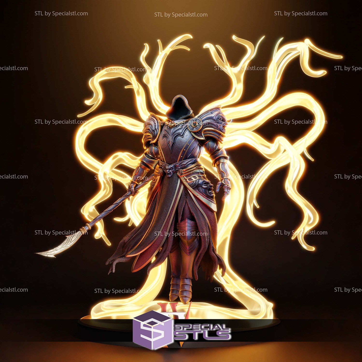 Inarius Diablo STL Files 3D Model — view 2