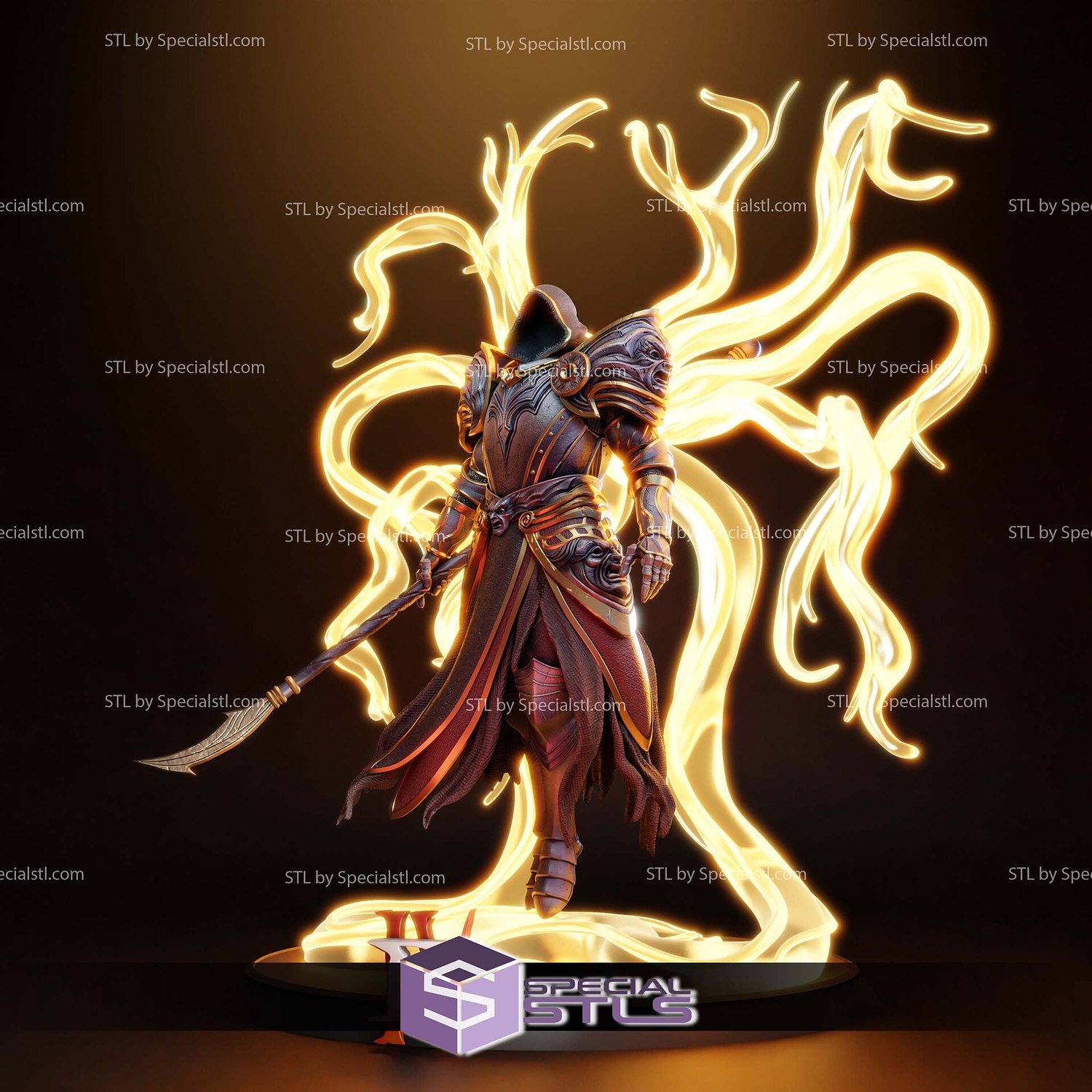 Inarius Diablo STL Files 3D Model — view 3