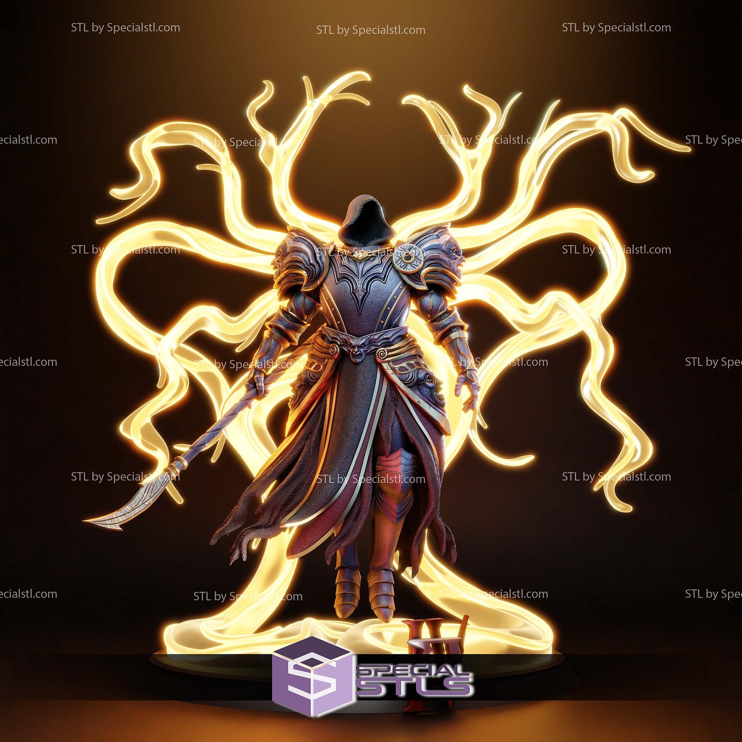 Inarius Diablo STL Files 3D Model — view 4