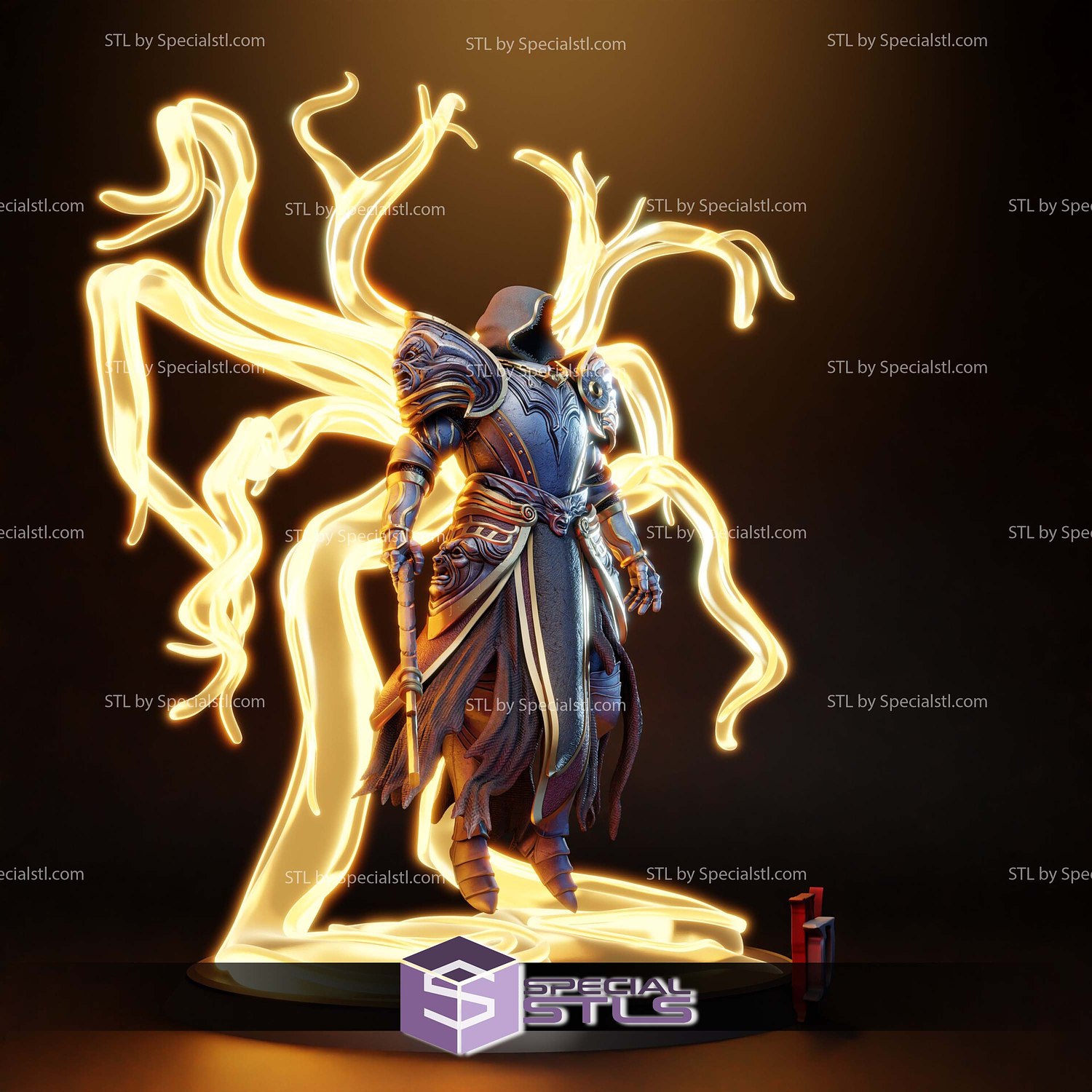 Inarius Diablo STL Files 3D Model — view 5