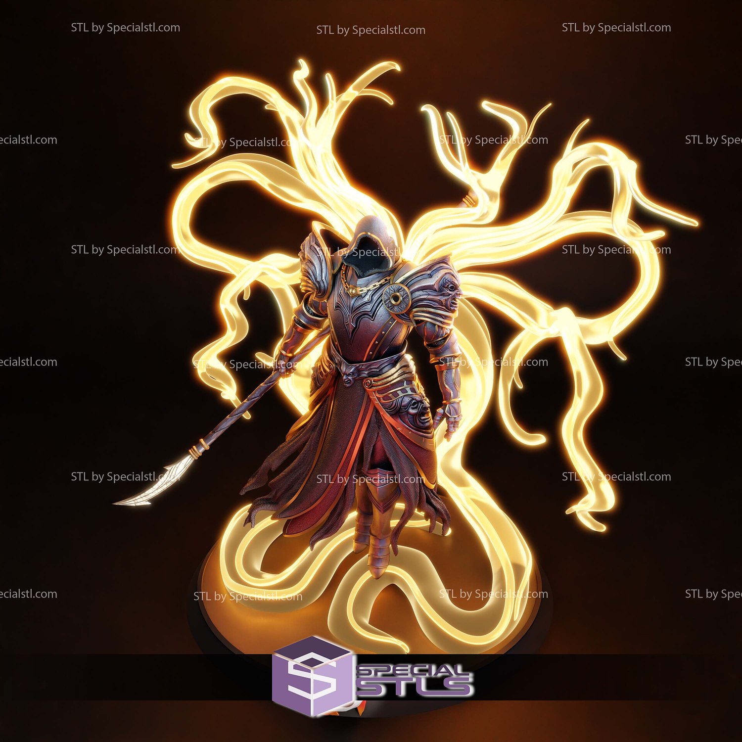 Inarius Diablo STL Files 3D Model — view 8