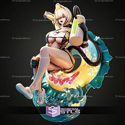 Electric Shock Elegg Nikke 1 7 STL Files 3D Model