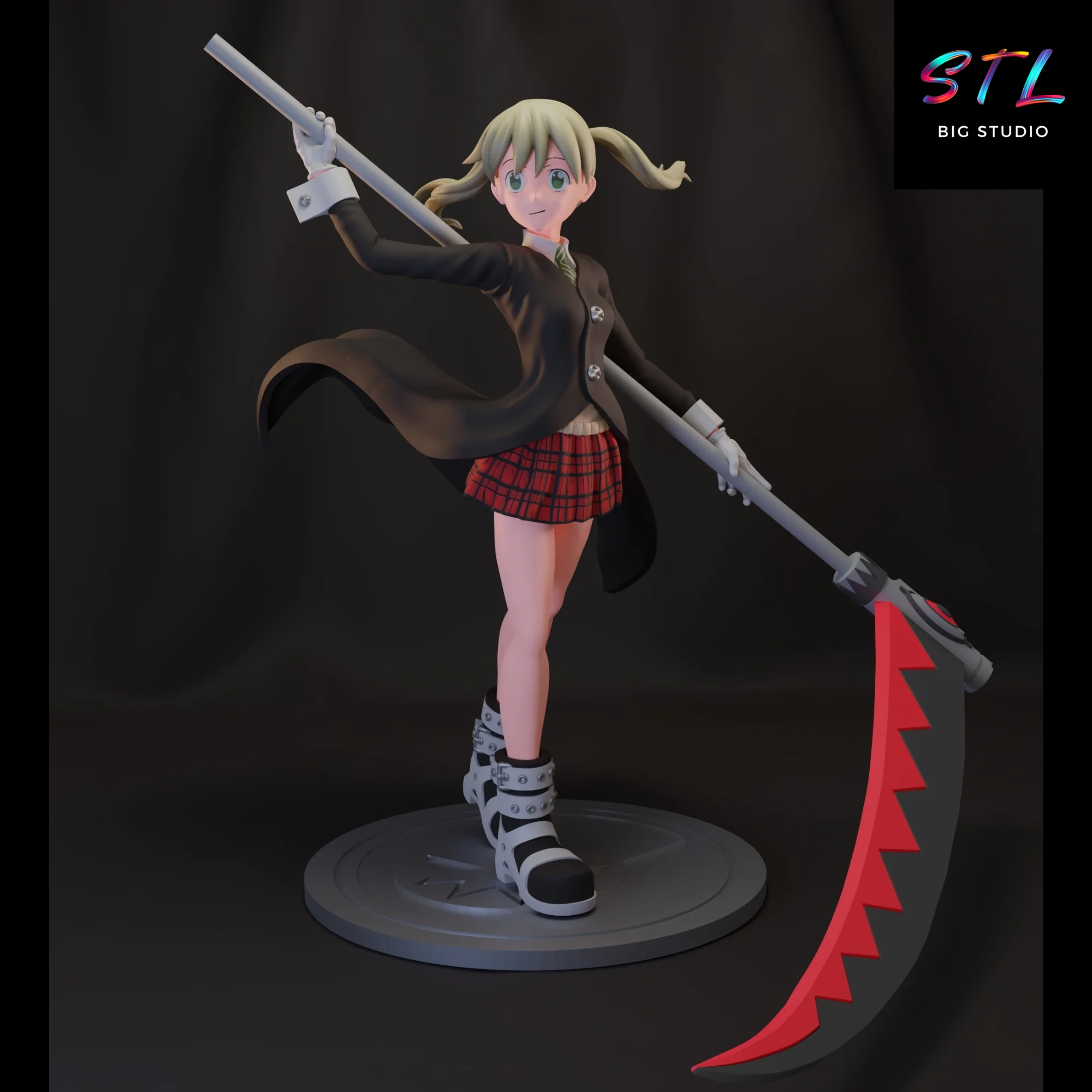 Maka Albarn STL | Soul Eater | 3D Printable Figure Model
