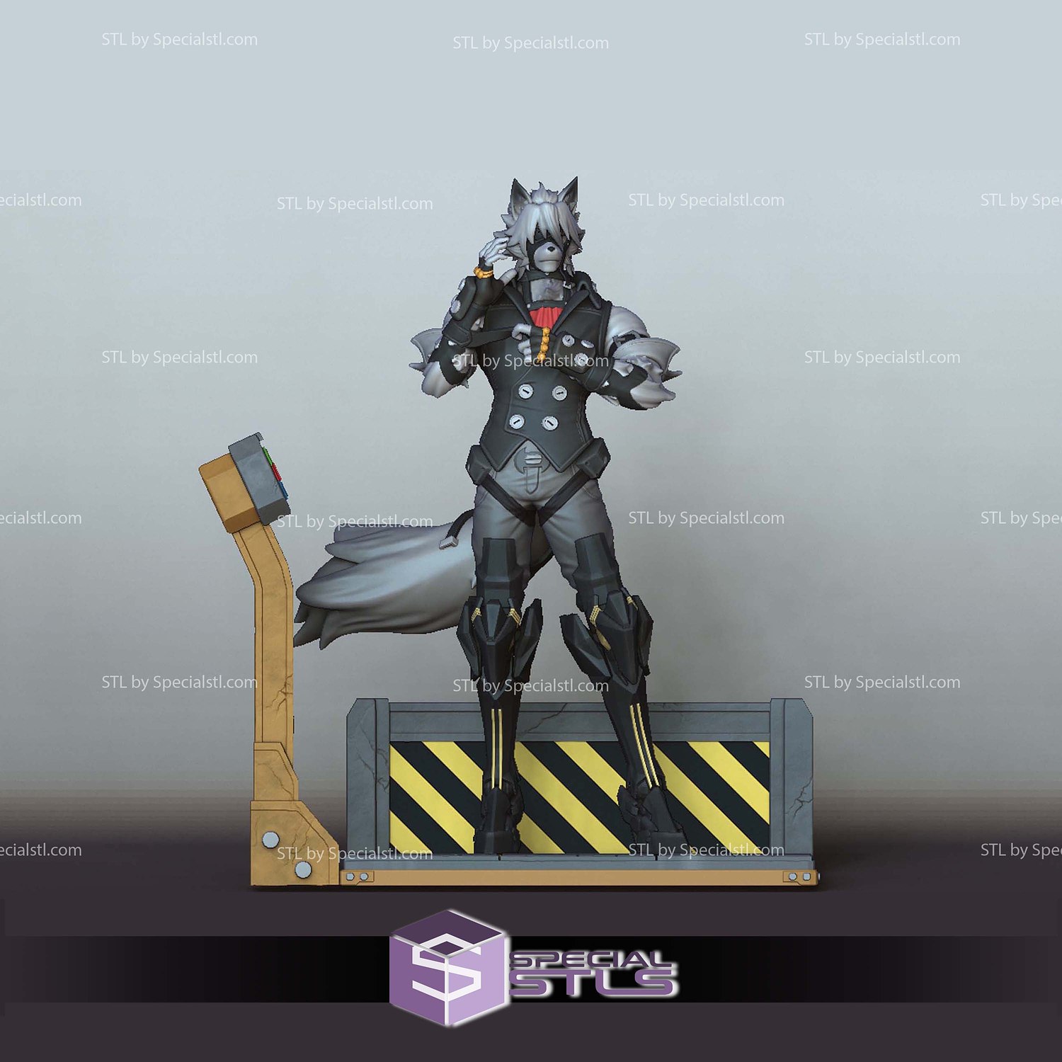 Von Lycaon ZZZ on Base 3D Printer Files STL Model — view 3