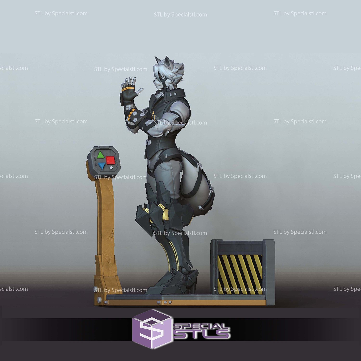 Von Lycaon ZZZ on Base 3D Printer Files STL Model — view 4