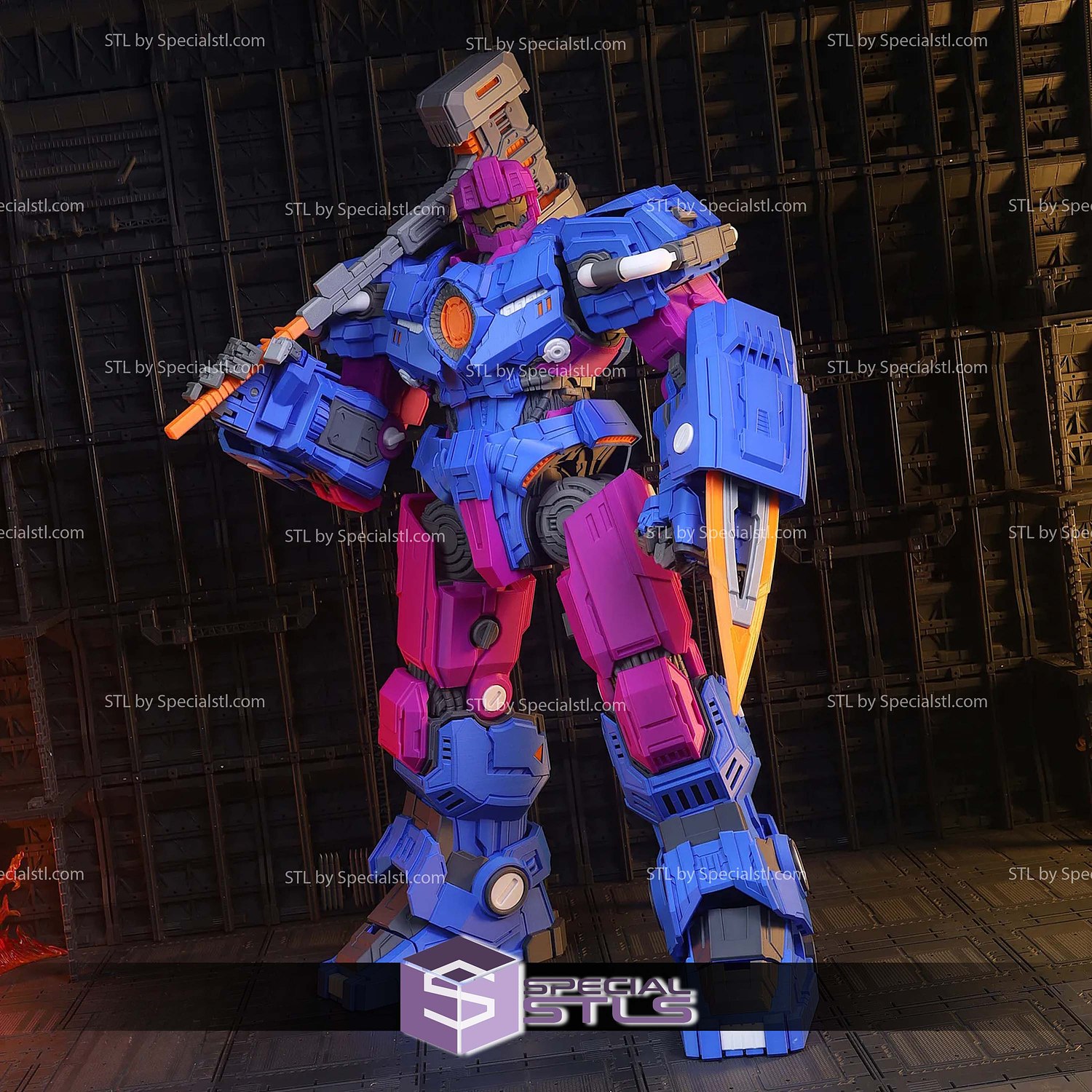 Xolarion Marvel Sentinel 3D Printer Files STL Model — view 3
