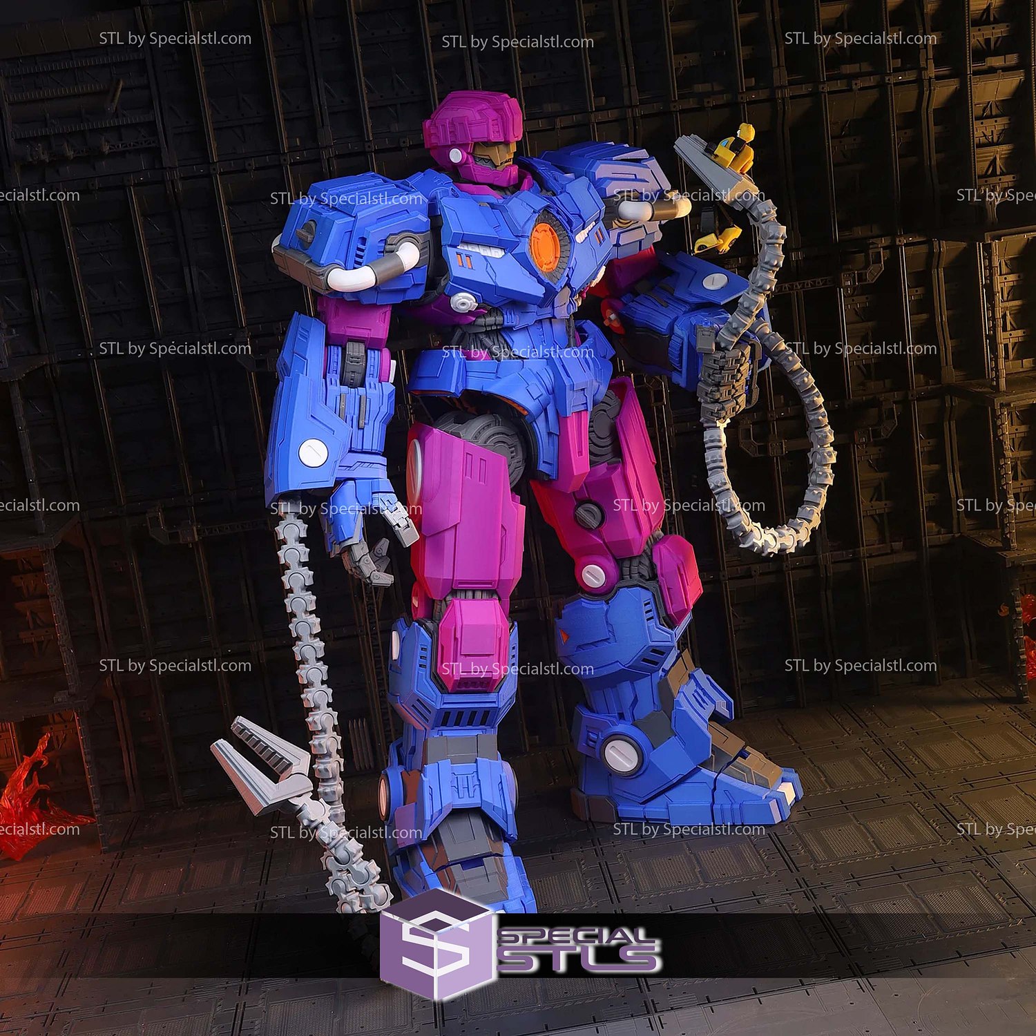 Xolarion Marvel Sentinel 3D Printer Files STL Model — view 6