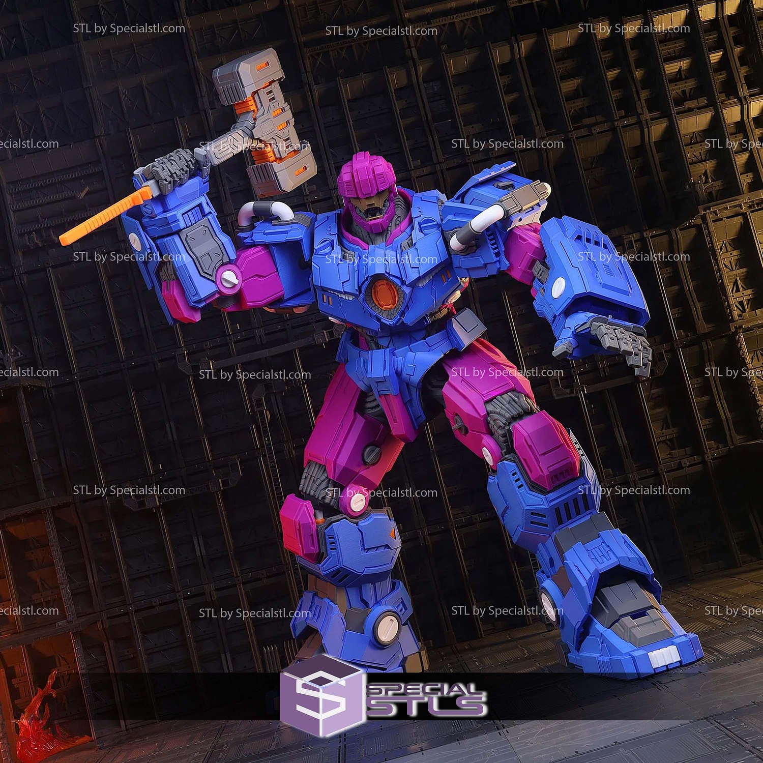 Xolarion Marvel Sentinel 3D Printer Files STL Model — view 8