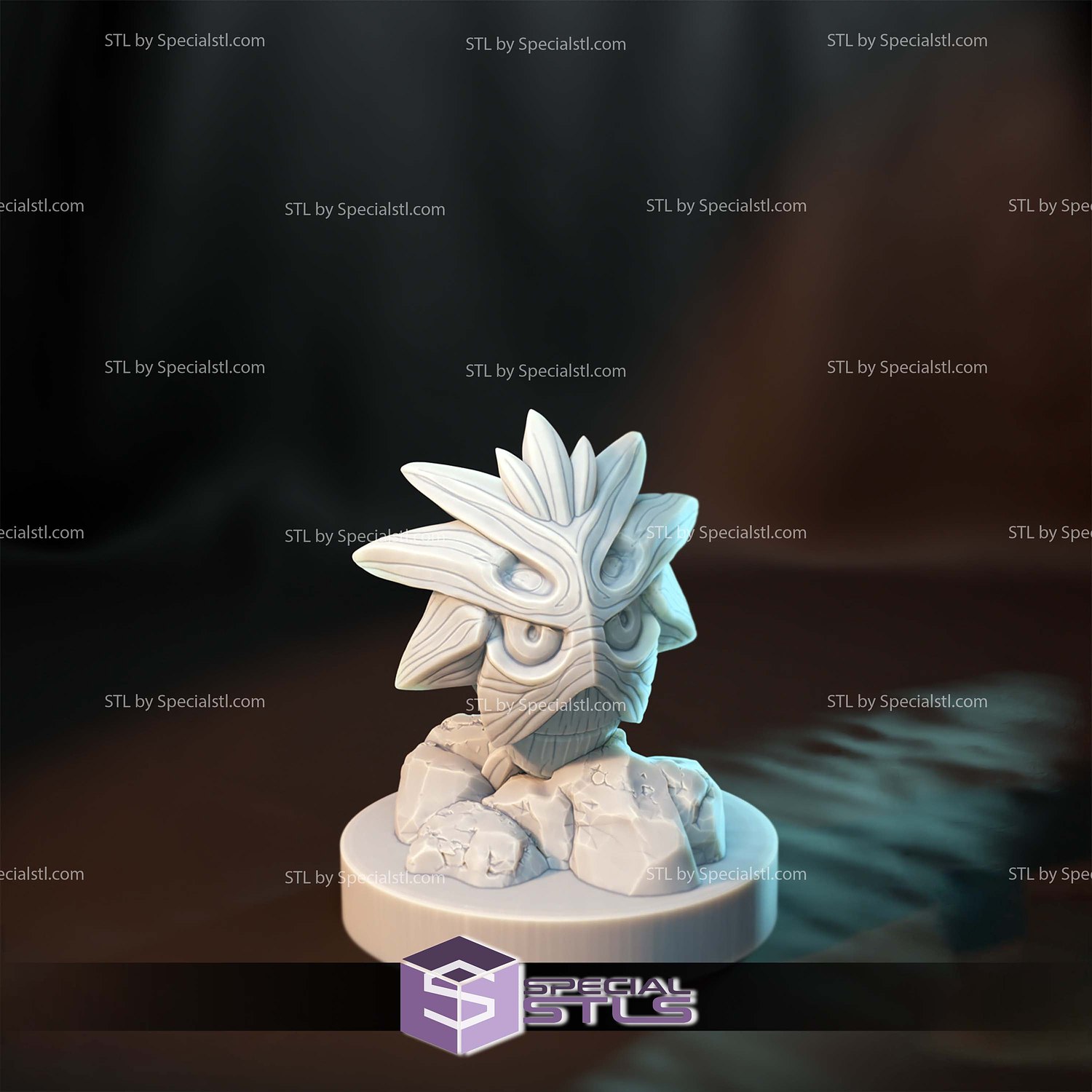 Pokemon Iron Thorns Paradox Rock 3D Printer Files STL Model — view 2
