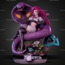 Jessie Realistic and Arbok STL Files 3D Model