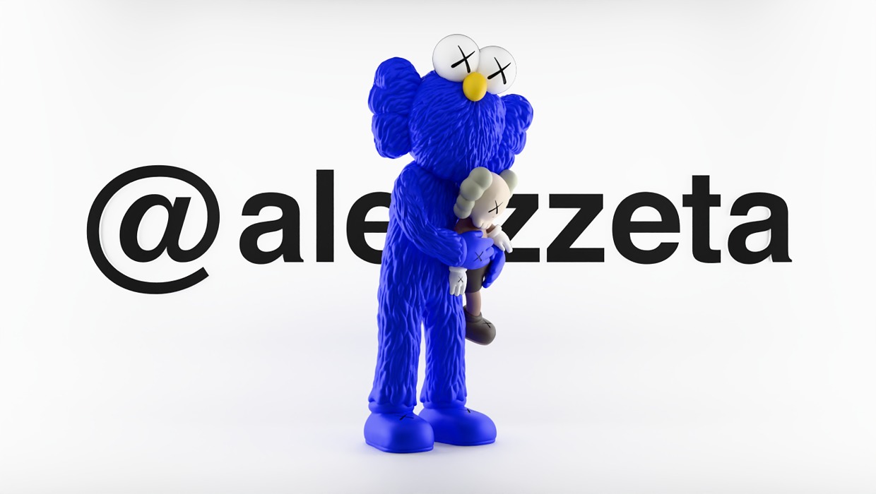Kaws Take for Print 3D BLEND Model — view 2