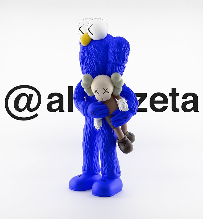 Kaws Take for Print 3D BLEND Model — view 7