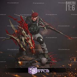 Jack Krauser Resident Evil 4 3D Printer Files STL Model
