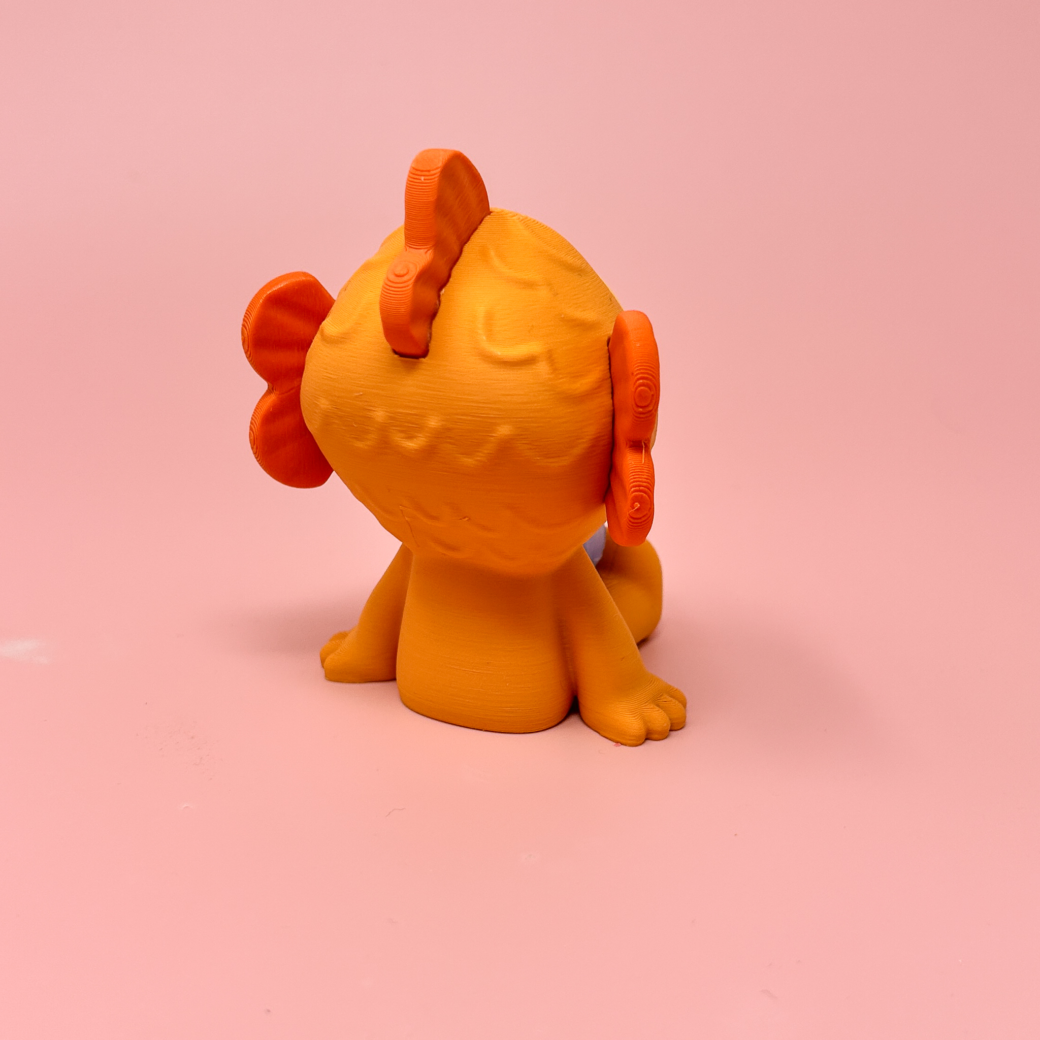 Still Looking - Bittersweet Creatures - Cute Goldfish Collectible Figure, Mystery Box, Blind Box 3D STL Model — view 7