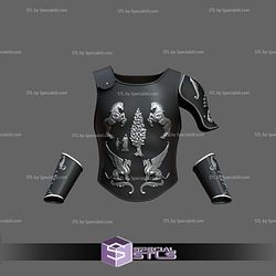 Cosplay STL Files Maximus Gladiator Armor 3D Model