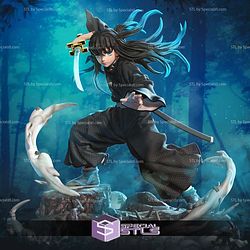 Muichiro Tokito Demon Slayer 3D Printer Files STL Model