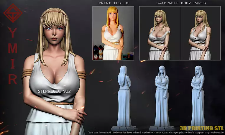 Ymir Fritz 3D STL Model