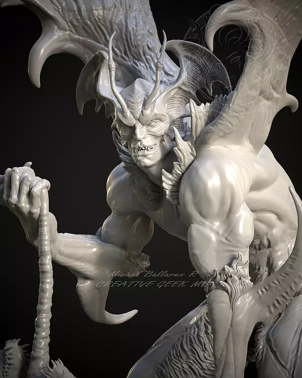 DEVILMAN BY CREATIVE GEEK MB 3D STL Model