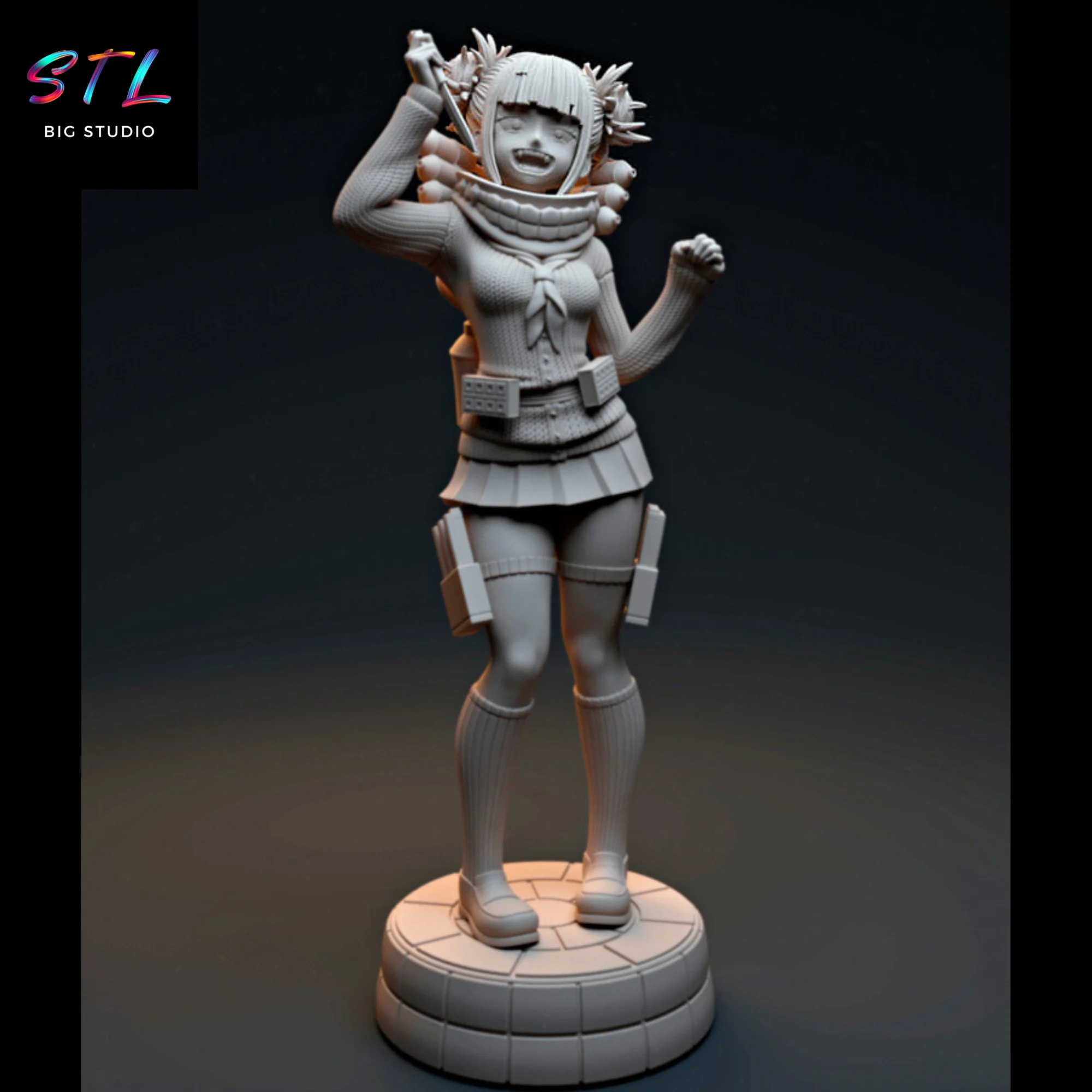 Himiko Toga STL | My Hero Academia | 3D Printable Figure Model
