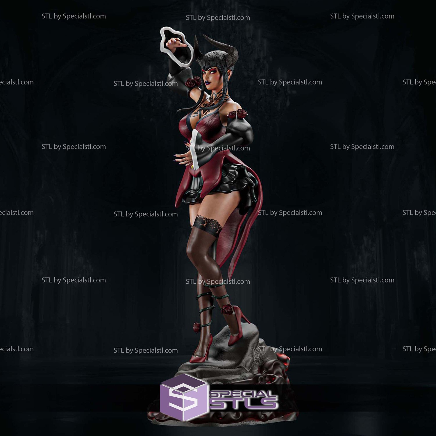 Eliza Tekken 3D Printer Files STL Model — view 3