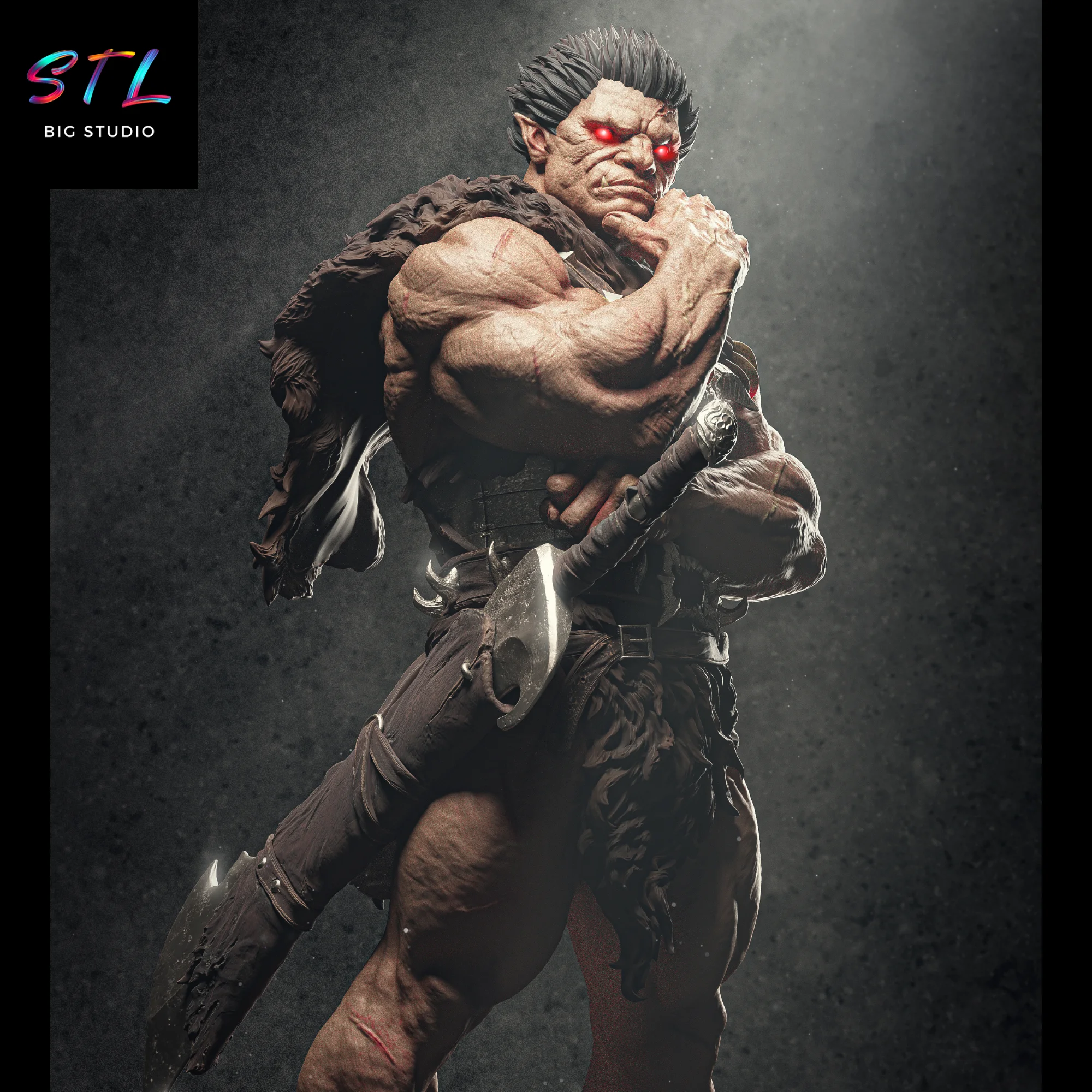 Zodd STL | Berserk | 3D Figure to Print Model — view 4
