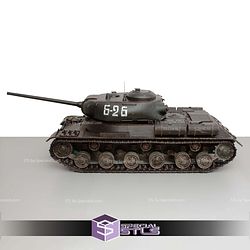 IS-1 Joseph Stalin tank STL Files 3D Model
