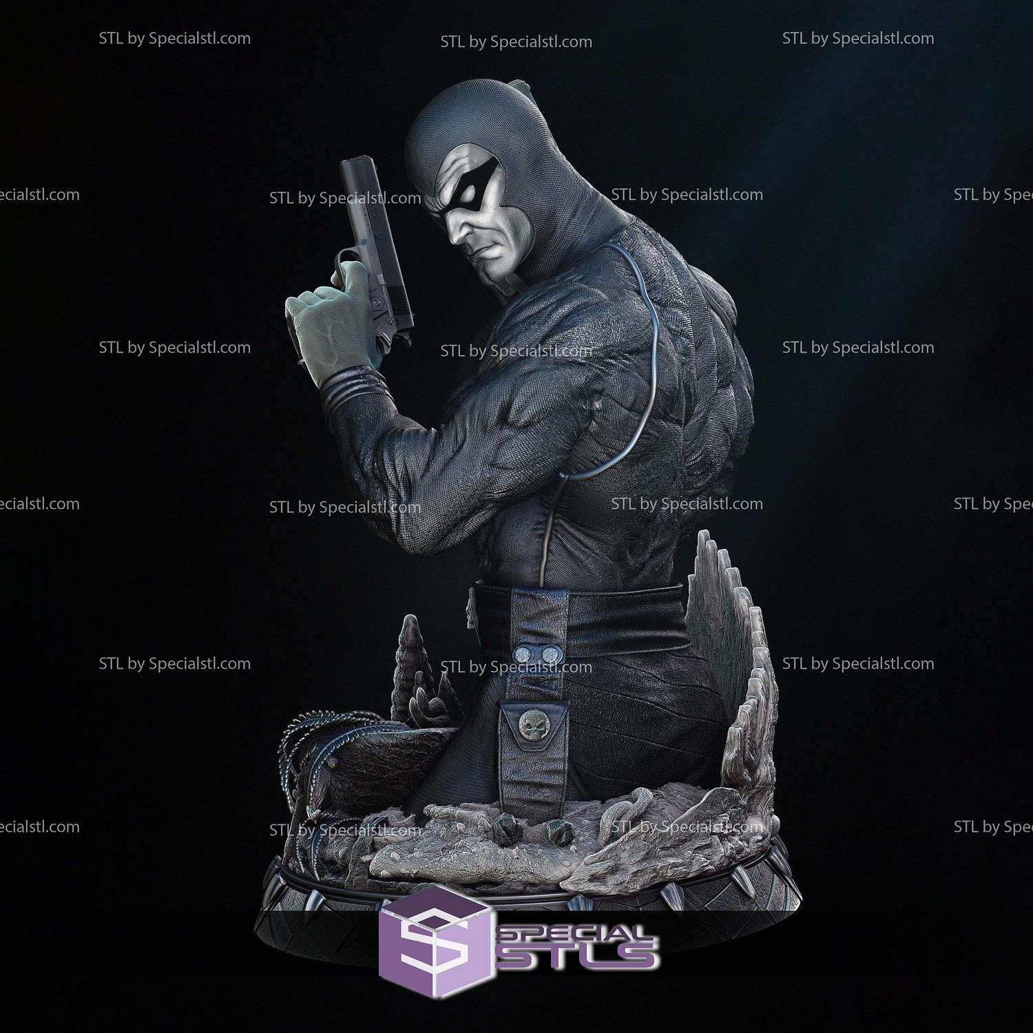 The Phantom Bust 3D Printing Models STL Model — view 2