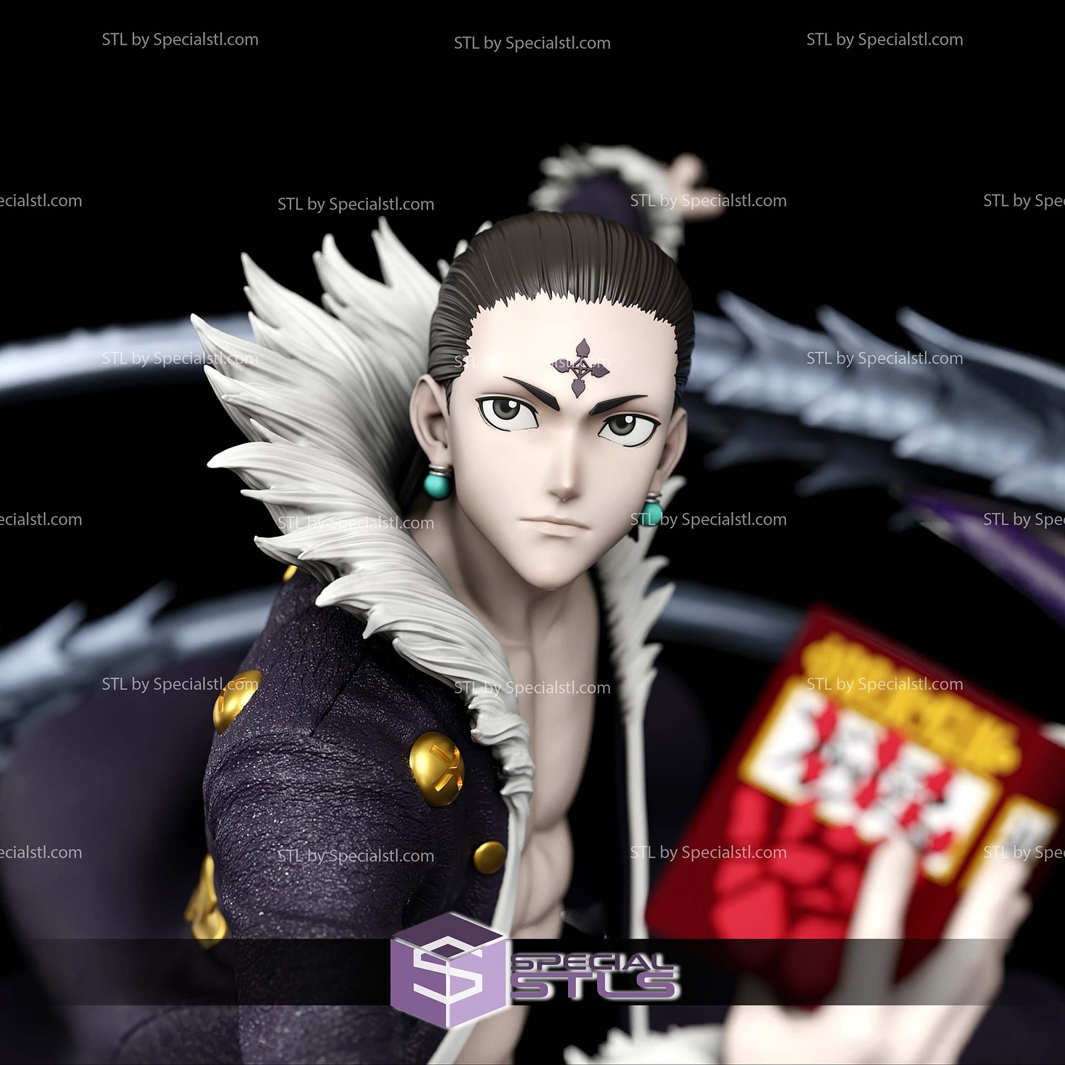 Chrollo Lucilfer Hunter X Hunter 3D Printer Files STL Model — view 2