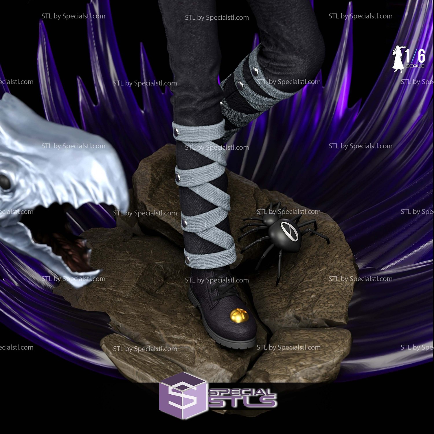 Chrollo Lucilfer Hunter X Hunter 3D Printer Files STL Model — view 6
